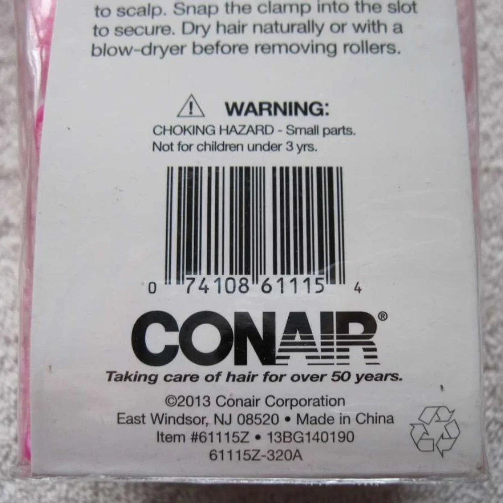 Conair Foam Rollers Volume Body Curls Hair Curlers Soft Bouncy Extra Large Waves